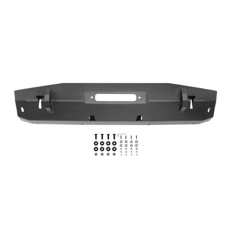 Jeep Gladiator Bumper - Front - Westin - WJ2 Stubby with Bull Bar - Textured Black - `20-`22