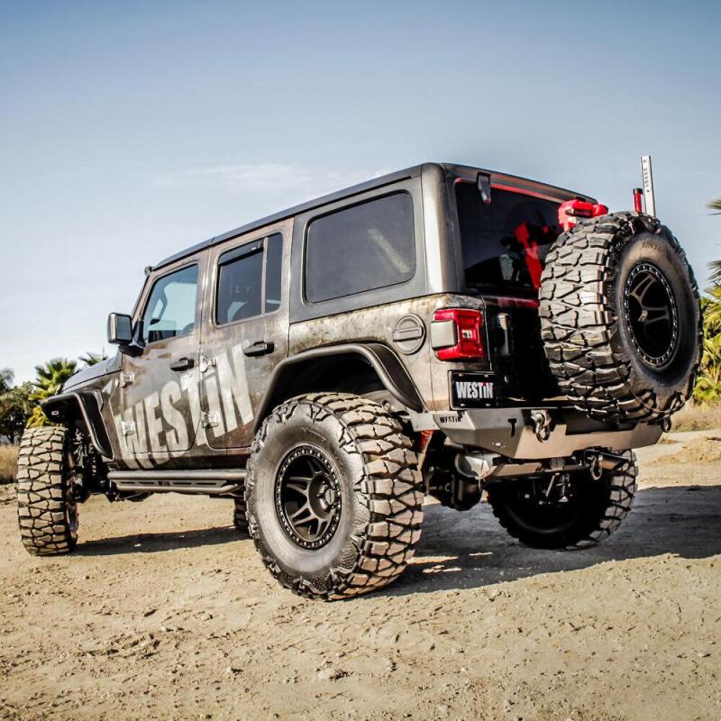 Jeep Wrangler JL Rear Bumper - Rear - Westin - WJ2 - Textured Black - `18-`19