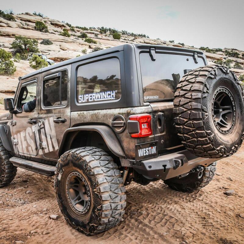 Jeep Wrangler JL Rear Bumper - Rear - Westin - WJ2 - Textured Black - `18-`19