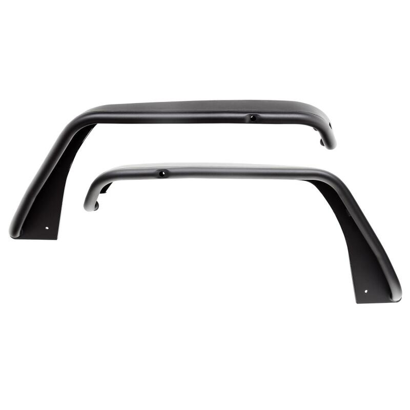 Jeep Gladiator Tube Fenders - Front - Westin - Textured Black - 2020+