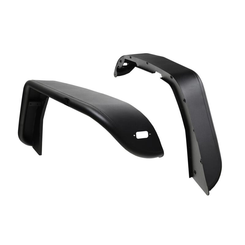 Jeep Gladiator Tube Fenders - Front - Westin - Textured Black - 2020+
