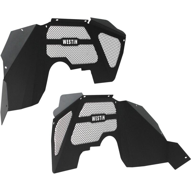Jeep Wrangler JK Inner Fenders - Front - Westin - Textured Black - `07-`18