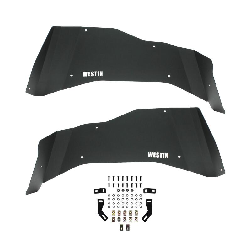 Jeep Wrangler JK Inner Fenders - Rear - Westin - Textured Black - `07-`18