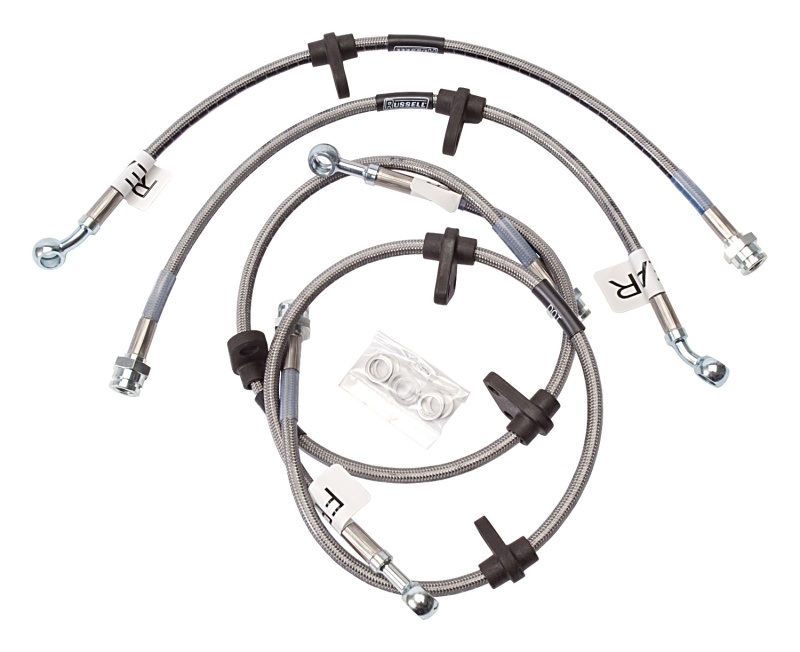 Honda Civic Brake Line Kit - Russell - Russell Performance - `92-`95