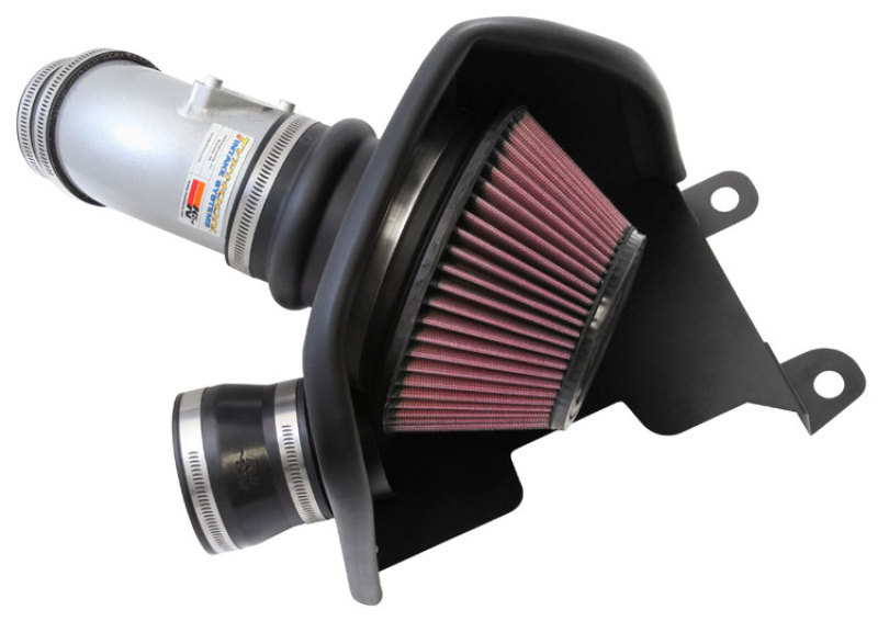 Honda Civic Performance Air Intake - K&N Engineering - Typhoon - Silver - 2.4L - `12-`15