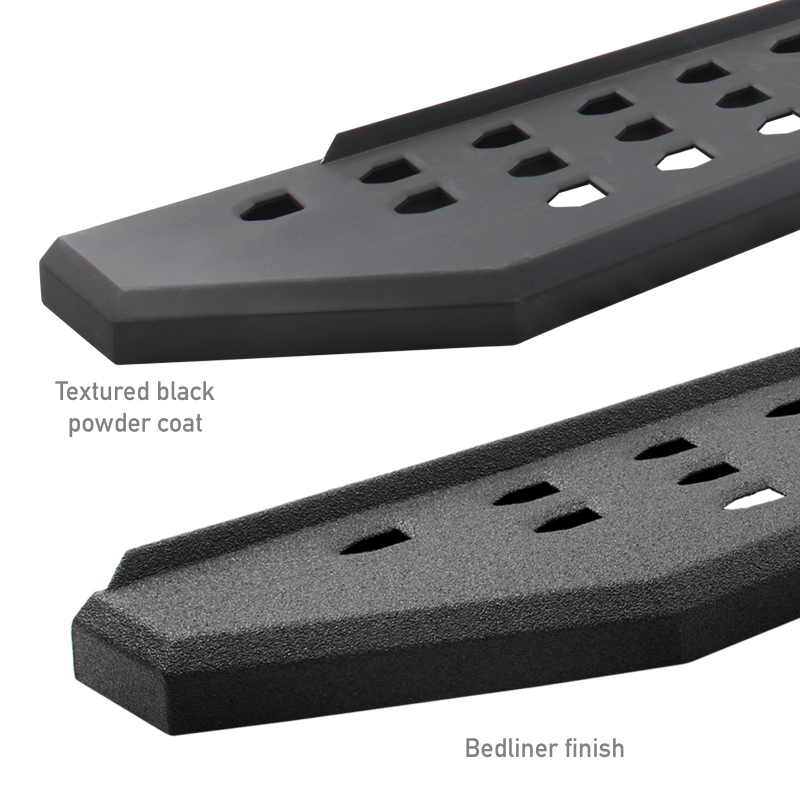 Jeep Wrangler JL Step Slider - Go Rhino - RB20 - Textured Black - `20-`25