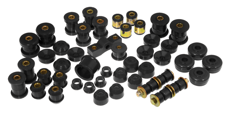Honda Civic Total Kit - Prothane - Black - `84-`87