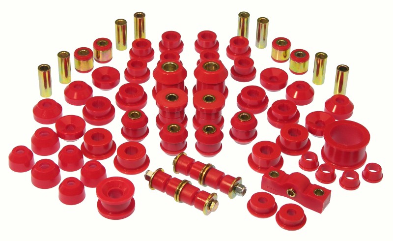 Honda Civic Total Kit - Prothane - Red - `92-`95