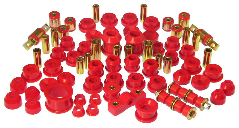 Honda Civic Total Kit - Prothane - Red - `92-`95