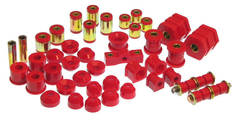 Honda Civic Suspension Bushing Kit - Prothane - Total Kit - Red - `99-`00