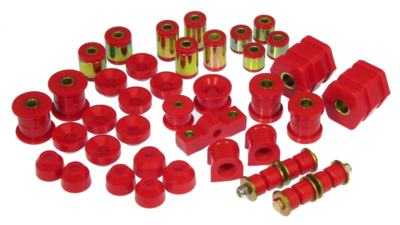Honda Civic Suspension Bushing Kit - Prothane - Red - `96-`00