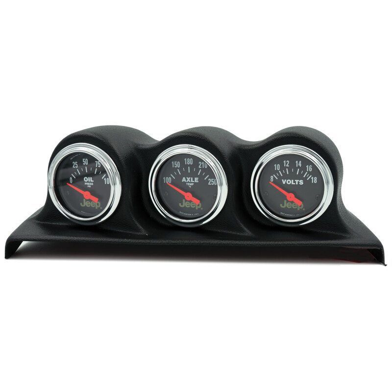 Jeep Wrangler JK Gauge Kit - AutoMeter - `07-`10