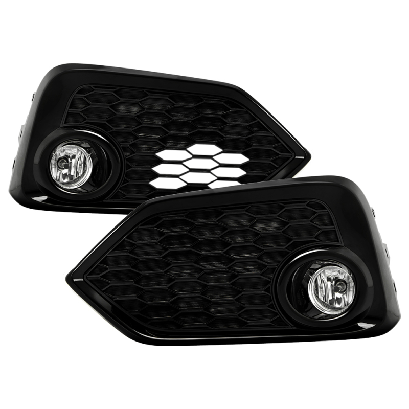 Honda Civic Fog Light - SPYDER - Clear - `16-`17