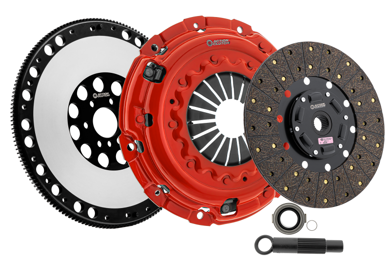 Honda Civic Clutch Kit - Action Clutch - Stage 1 (1OS) w/Lightened Flywheel - 2.4L (K24Z7) - `12-`15