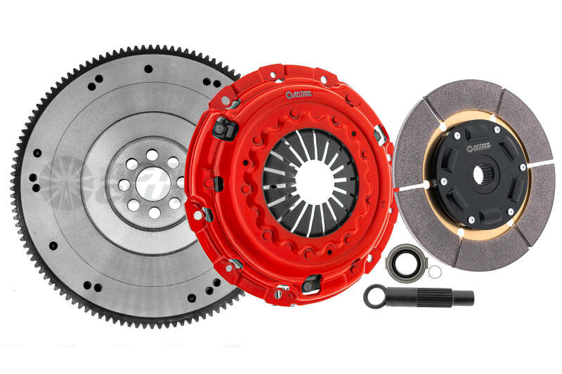 Honda Civic Clutch Kit - Action Clutch - Ironman Sprung (Street) Clutch Kit w/OE-HD Flywheel - 2.4L (K24Z7) - `12-`15