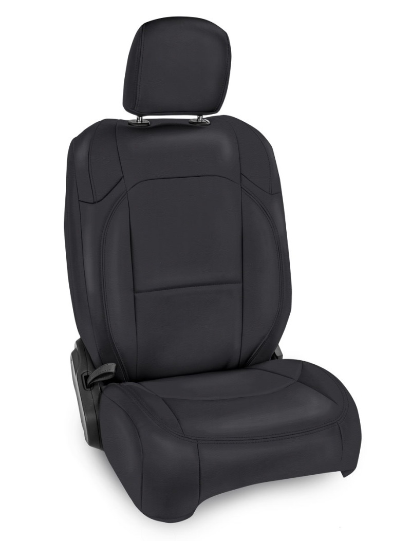 Jeep Wrangler JL Front Seat Covers - Front - PRP Seats - MOLLE Back - Black - `18-`24