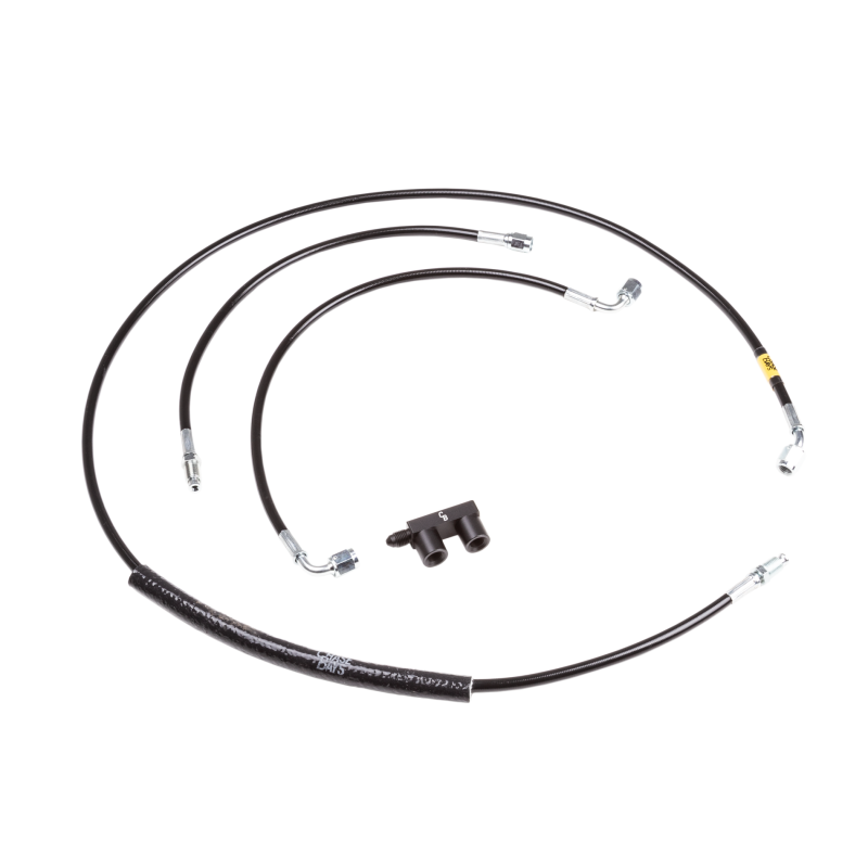 Honda Civic Brake Line Relocation Kit - Chase Bays - Dual Piston Brake Booster Delete - `96-`00