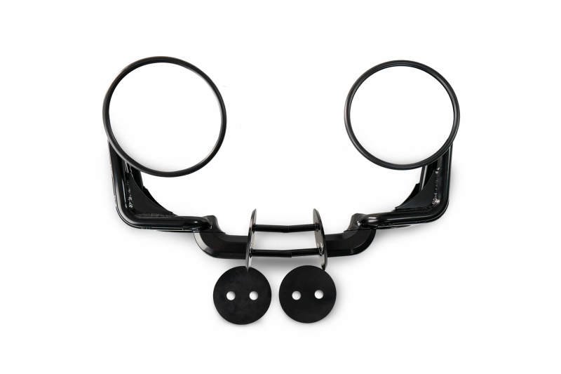 Jeep Wrangler JK Mirror Housings - DV8 Offroad - Tubular Trail - Black - `07-`18