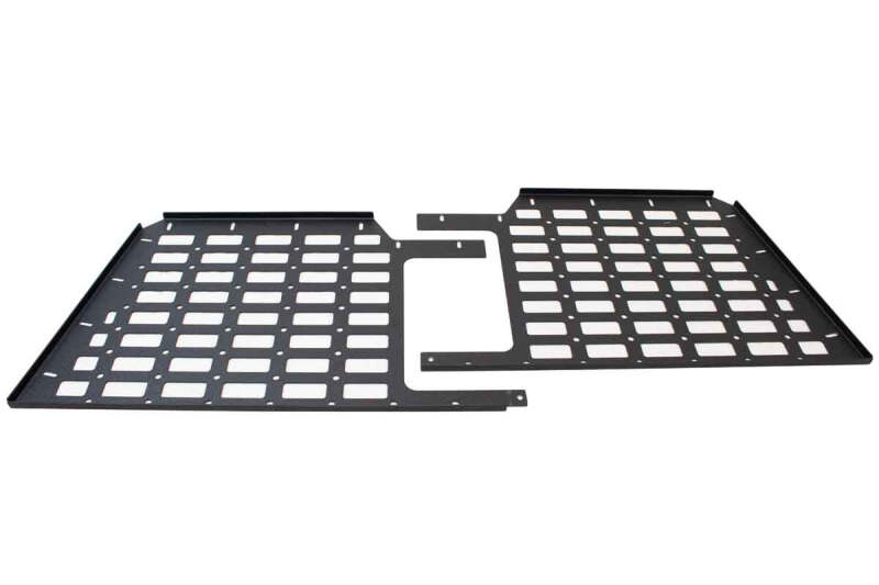 Jeep Gladiator Molle Panel - Fishbone Offroad - Fishbone Offroad JT Bed Window Panel - Black Textured - 2020+
