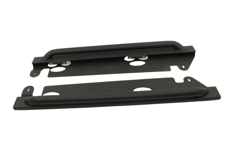 Jeep Wrangler JK Rock Slider - Fishbone Offroad - Black Textured Powdercoat - `07-`18