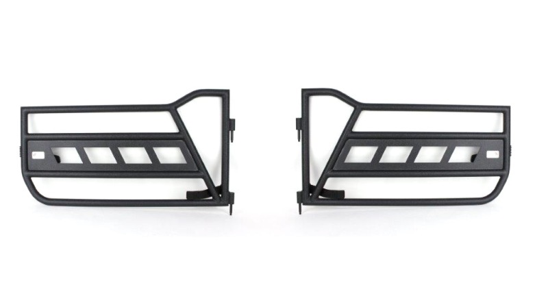 Jeep Gladiator Tube Doors - Front - Fishbone Offroad - FB24087 - Black textured - 2020
