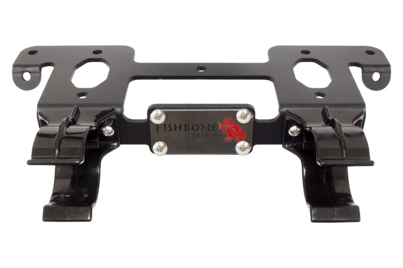 Jeep Gladiator Flashlight Mount - Front - Fishbone Offroad - Black - 2020