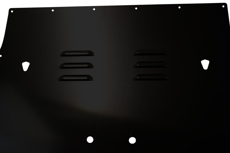 Jeep Wrangler JK Hood Louver - Fishbone Offroad - Black - `07-`18