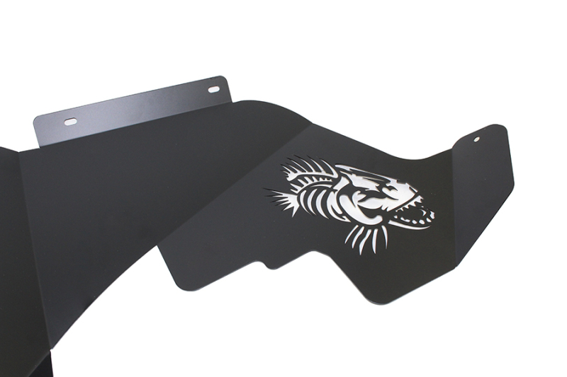 Jeep Wrangler JK Inner Fender Kit - Front + Rear - Fishbone Offroad - Logo - Black - `07-`18