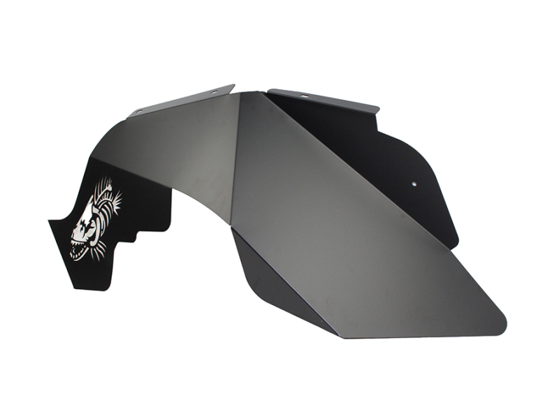 Jeep Wrangler JK Inner Fender Kit - Front + Rear - Fishbone Offroad - Logo - Black - `07-`18