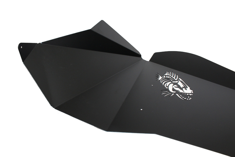 Jeep Wrangler JK Inner Fender Kit - Front + Rear - Fishbone Offroad - Logo - Black - `07-`18