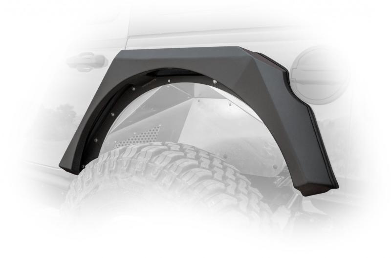Jeep Wrangler JL Armor Fenders - Front & Rear - DV8 Offroad - 2018