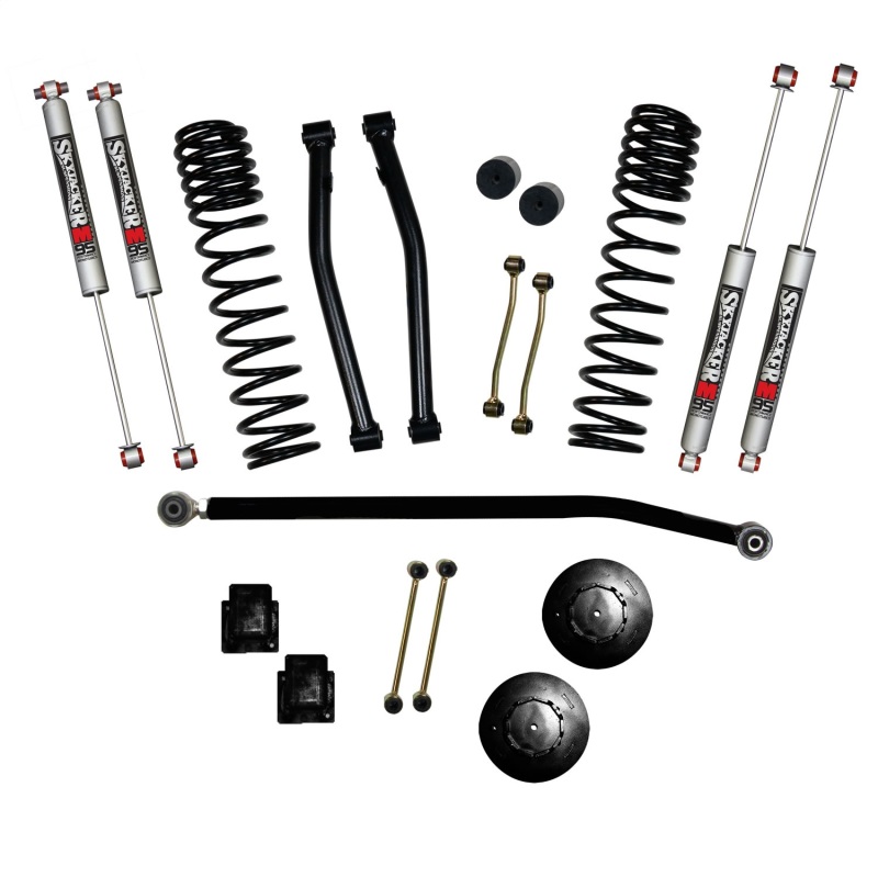 Jeep Gladiator Suspension Lift Kit - Skyjacker - 3.5in Fr 2in Rear w/ M95 Mono Shocks - 2020+