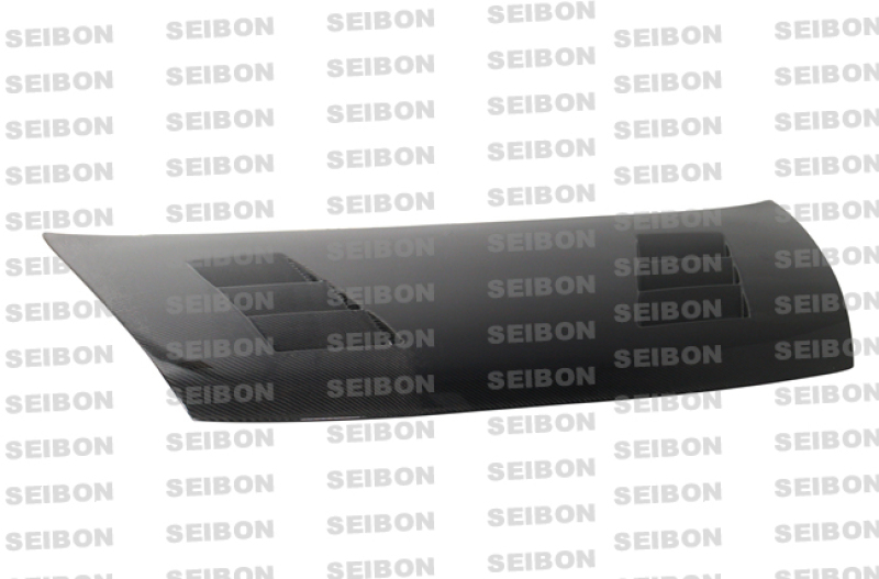 Honda Civic Hood - Seibon - TS Style - Carbon Fiber - `06-`10