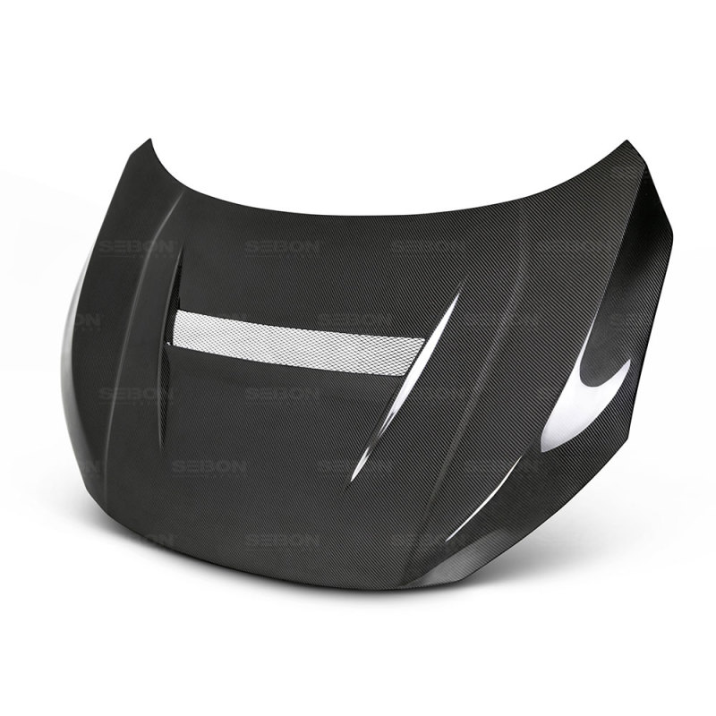 Honda Civic Hood - Seibon - VS-Style - Carbon Fiber - `16-`20
