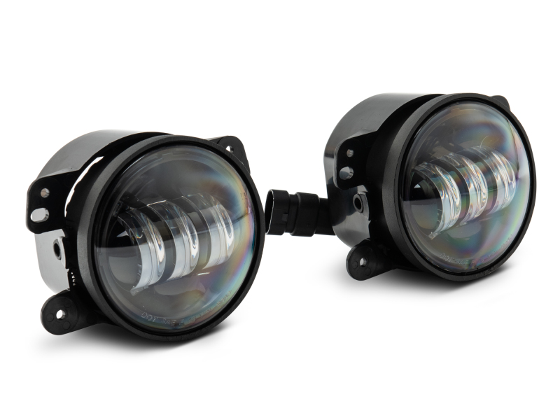 Jeep Wrangler JL Fog Lights - Raxiom - Tri-Bar LED - White - `07-`24
