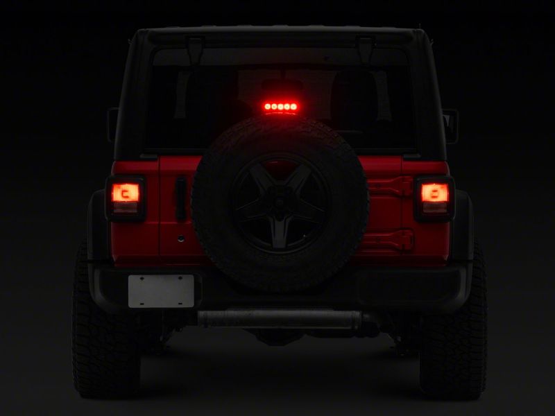 Jeep Wrangler JL Third Brake Light - Raxiom - Axial Series - Red - `18-`23