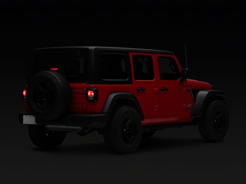 Jeep Wrangler JL Third Brake Light - Raxiom - Axial Series - Red - `18-`23