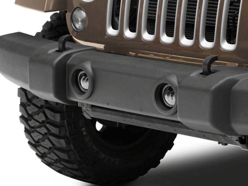 Jeep Wrangler JK Fog Lights - Raxiom - Axial Series 4-In LED - RGB Halo - `07-`18