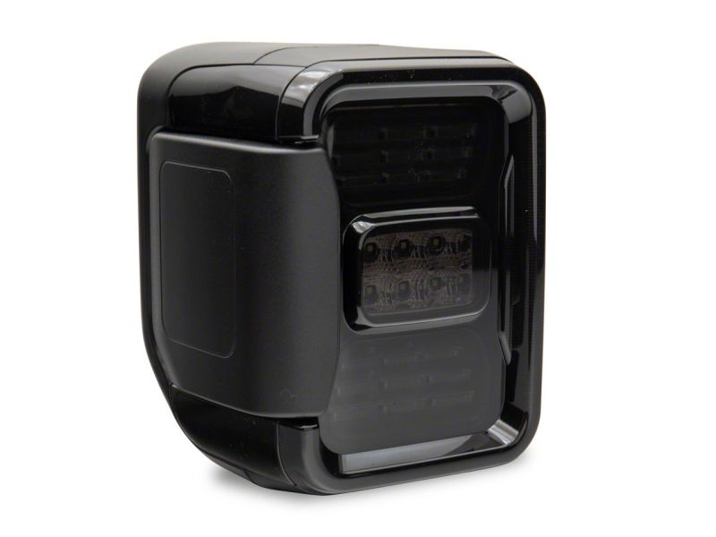 Jeep Gladiator Taillights - Rear - Raxiom - Factory Halogen LED, Black Housing - Smoked - `20-`23