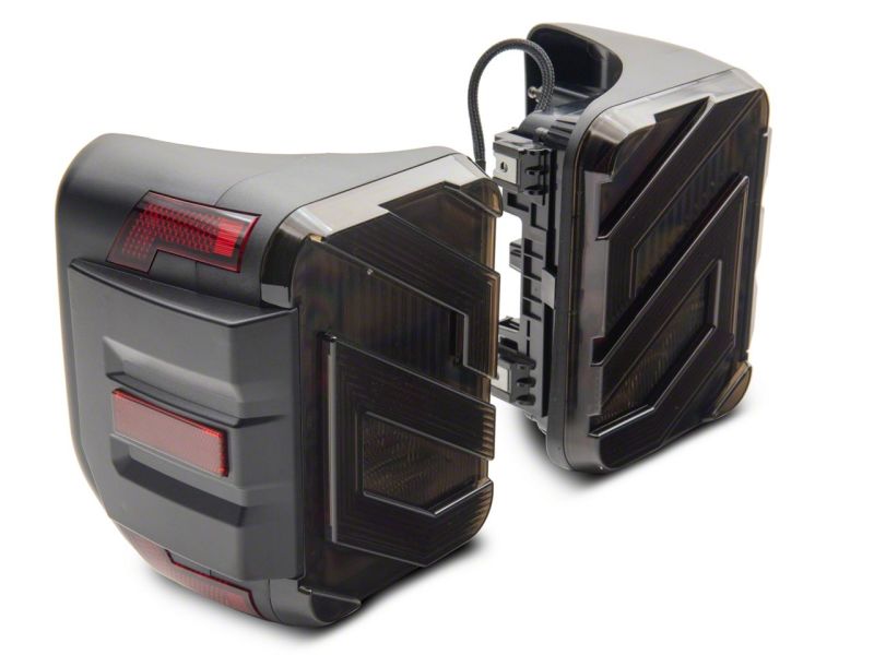 Jeep Gladiator LED Taillights - Rear - Raxiom - Axial Series - Smoked - `20-`23