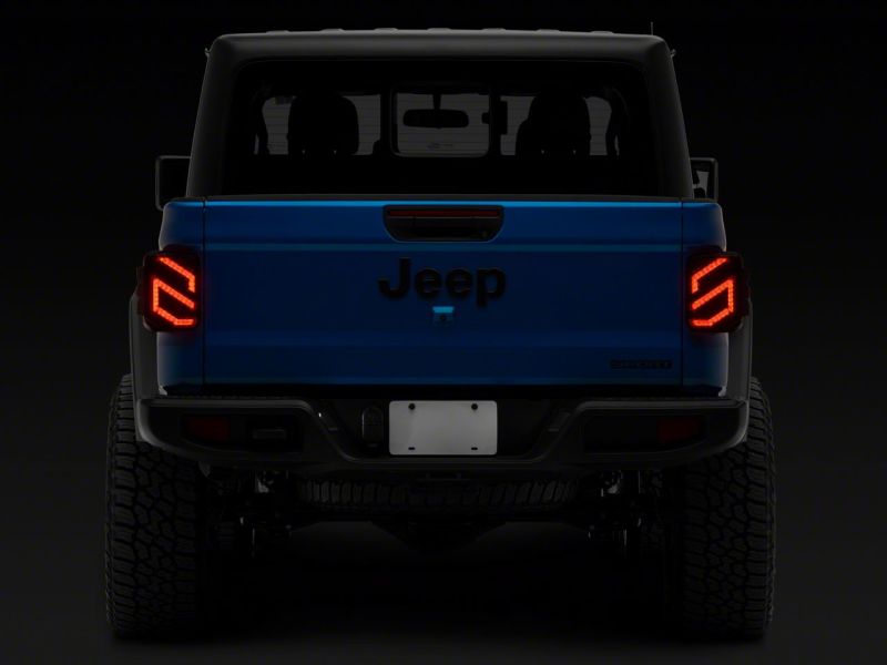 Jeep Gladiator LED Taillights - Rear - Raxiom - Axial Series - Smoked - `20-`23