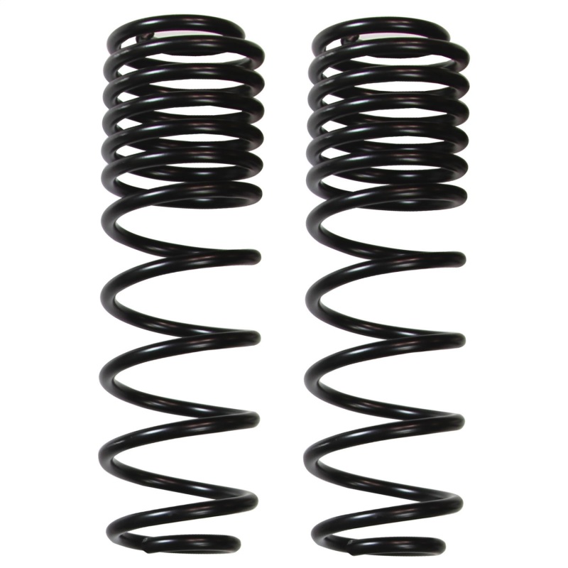Jeep Wrangler JL Coil Springs - Rear - Skyjacker - Dual Rate Long Travel, 5 inch Lift - Black