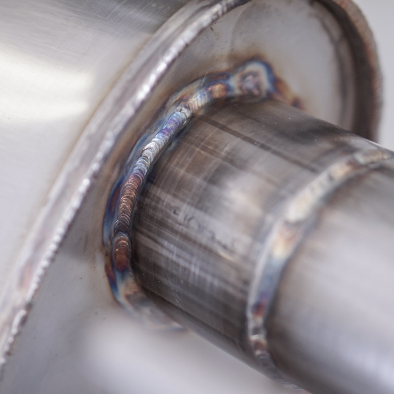 Jeep Wrangler JL Axle Back Exhaust System - Rear - Stainless Works - Factory Connect - 3.6L - 2018