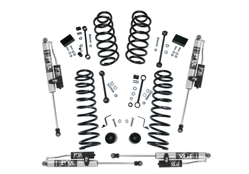 Jeep Wrangler JL Lift Kit - Superlift - Dual Rate Coil, Fox 2.0 Res Shocks - `18-`23