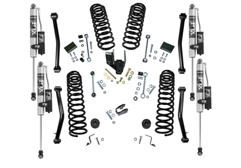 Jeep Wrangler JL Lift Kit - Superlift - Dual Rate Coil w/Fox 2.0 Res Shocks - `18-`23