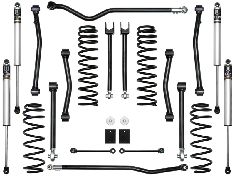 Jeep Wrangler JL Suspension System - ICON - 2.5in Stage 4 - 2018