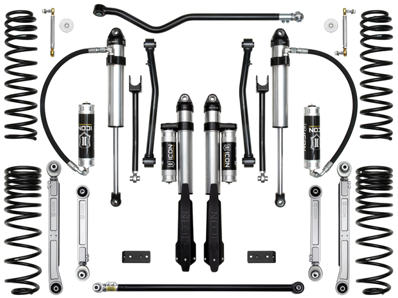 Jeep Gladiator Suspension System - ICON - 2.5in Stage 7 (Billet) - 2020+