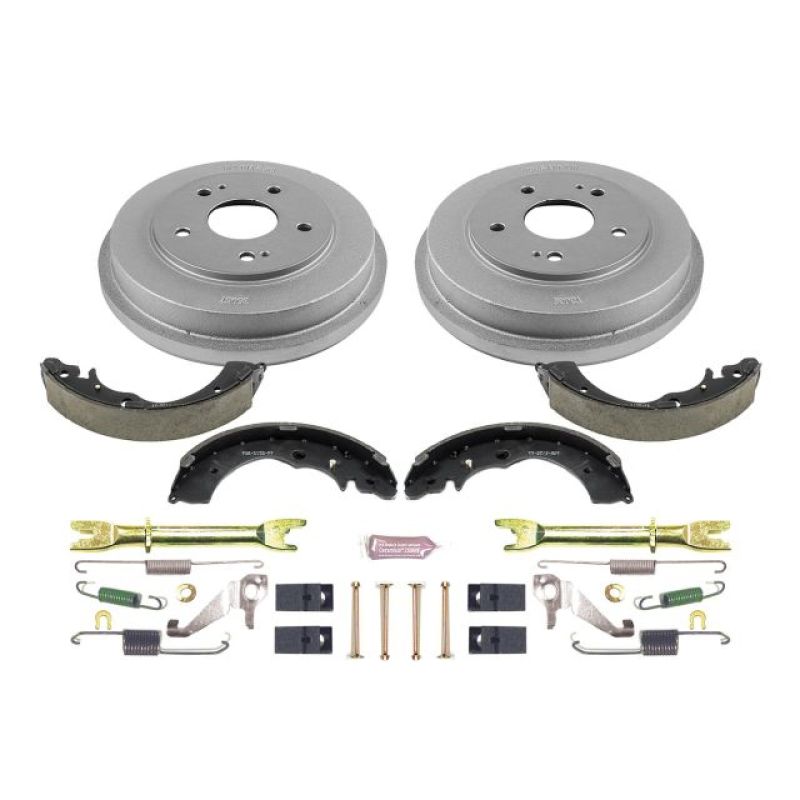 Honda Civic Drum Brake Kit - Rear - PowerStop - Autospecialty Drum Kit - `06-`15