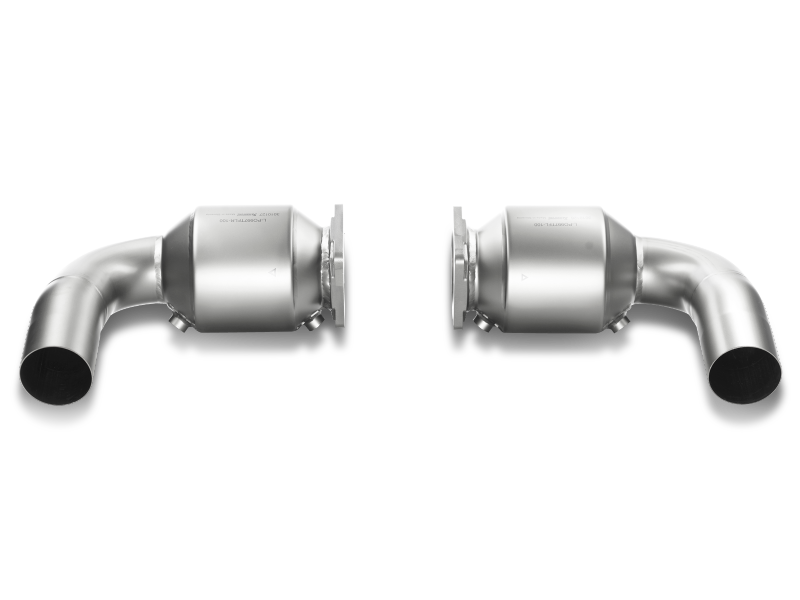 Porsche 911 Performance Exhaust - Akrapovic - Link Pipe Set - Titanium - `10-`13