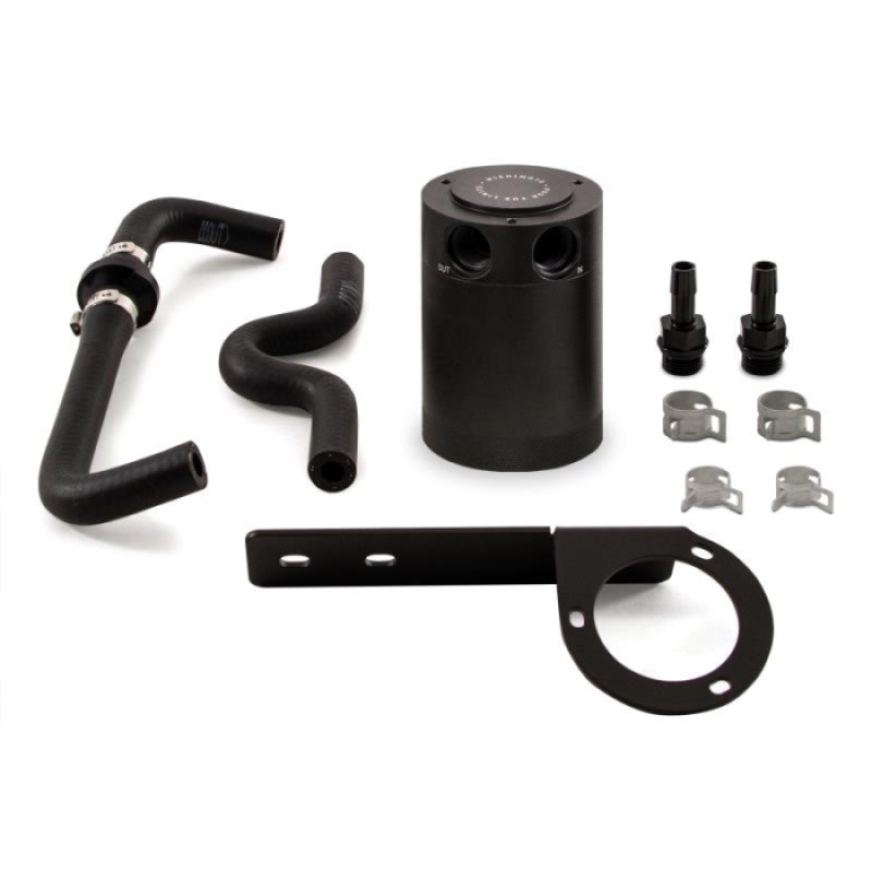 Honda Civic Baffled Oil Catch Can Kit - Mishimoto - Black - K20C1 - 2017